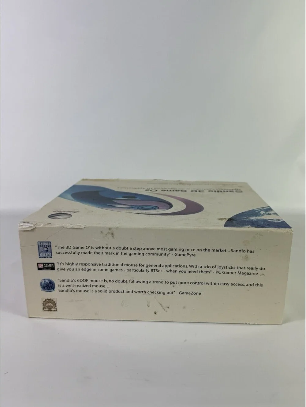 Sandio 3D Game O2 High Performance Laser Gaming Mouse NIB